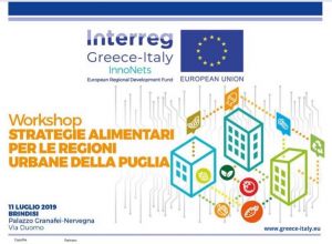 Workshop “Le strategie alimentari per le regioni urbane della Puglia”