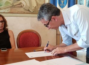 Momento della firma
