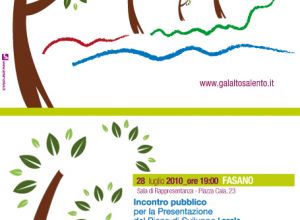 Incontro Pubblico di presentazione PSL- Comune di Fasano-Invito