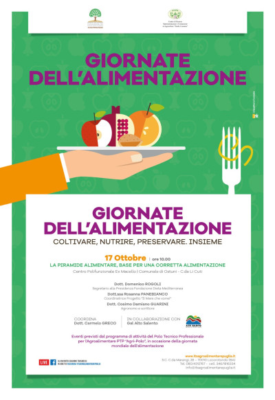 Giornate dell’alimentazione: la piramide alimentare, base per una corre...