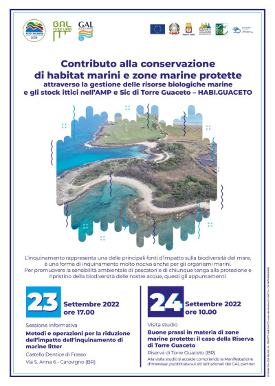 CONTRIBUTO ALLA CONSERVAZIONE DI HABITAT MARINI E ZONE MARINE PROTETTE